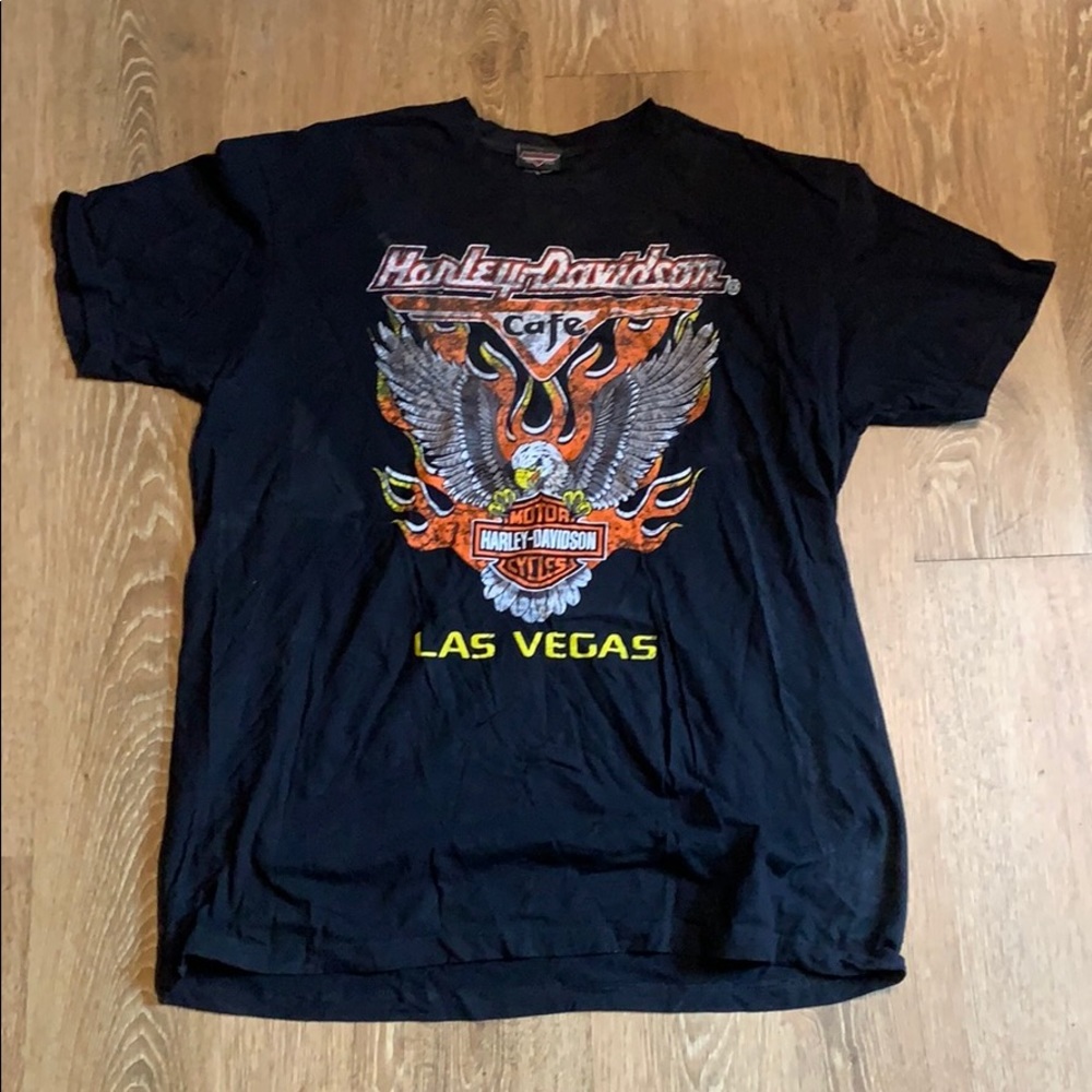 Harley Davidson Cafe Shirt Rare